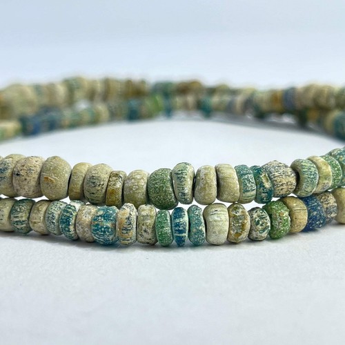 Ancient Burial Blue Beads Mali MATTER COLLECTION