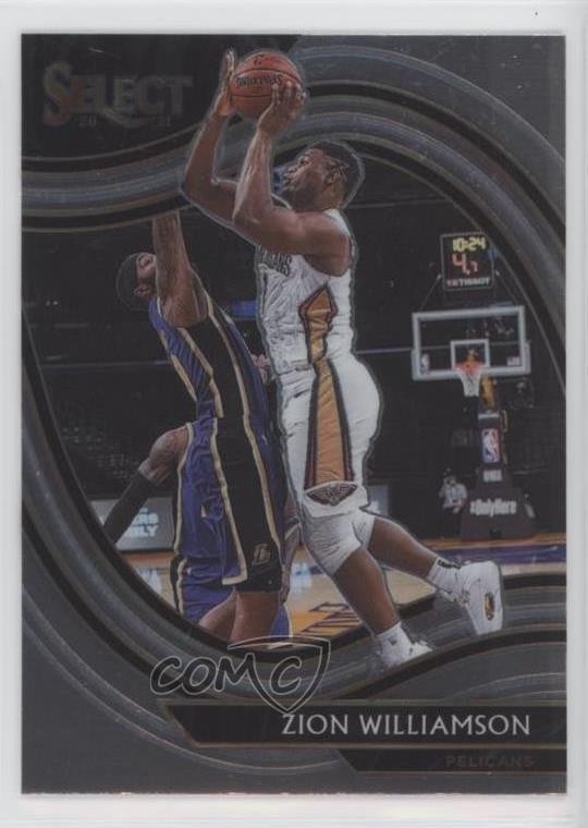 2020-21 Panini Select Courtside Zion Williamson #213 5l1