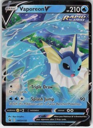 Vaporeon V SWSH150 Sword & Shield Promo Holo