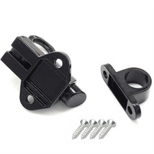 Self Closing Latch Bolt Automatic Spring Loaded Door Gate Security Lock Screws