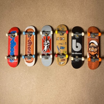 VTG Lot of 6 Birdhouse Tech Deck 96mm Fingerboard Tony Hawk Lasek TM X Concepts