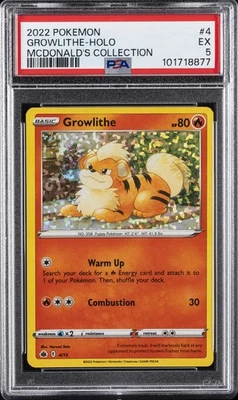 shiny growlithe pokemon card value Pokemon - McDonald's Collection 2022 - Growlithe main image 1