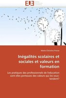 Tbd | InéGalitéS Scolaires Et Sociales Et Valeurs En Formation | Taschenbuch