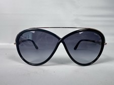 Tom Ford Jennifer TF454 01B Black Aviator Sunglasses 64□05 130 