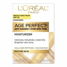 New! L'Oreal Paris Age Perfect SPF30 Moisturizer 2.55oz