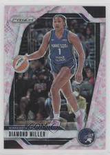 2024 Panini Prizm WNBA FOTL Cherry Blossom 17/20 Diamond Miller #63 00zd