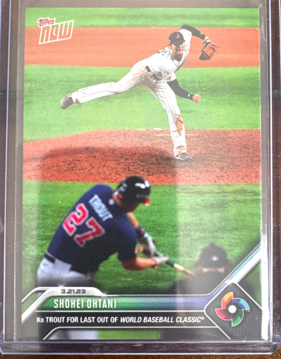 Shohei Ohtani 2023 Topps Now #WBC-71 World Baseball Classic (Print