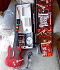 SONY PlayStation 2- Guitar Hero II Game, Game Controller, Strap, Stickers, Box.