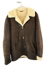 CELT Brown Real Sheepskin Jacket size 40 Womens Lined Casual Outdoors 023292