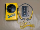 Vintage Sony Walkman Sports WM-45 Cassette Player -working- Read Info