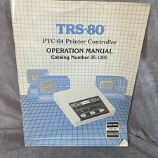 Vintage 1983 TRS-80 PTC-64 Printer Controller Operation Manual 26-1269