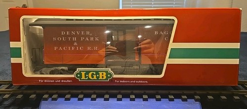 Coche de equipaje 81 calibre G LGB 32840, DENVER SOUTH PARK & PACIFIC RR, DSP y PRR, NUEVO DE STOCK | Zustand: New
