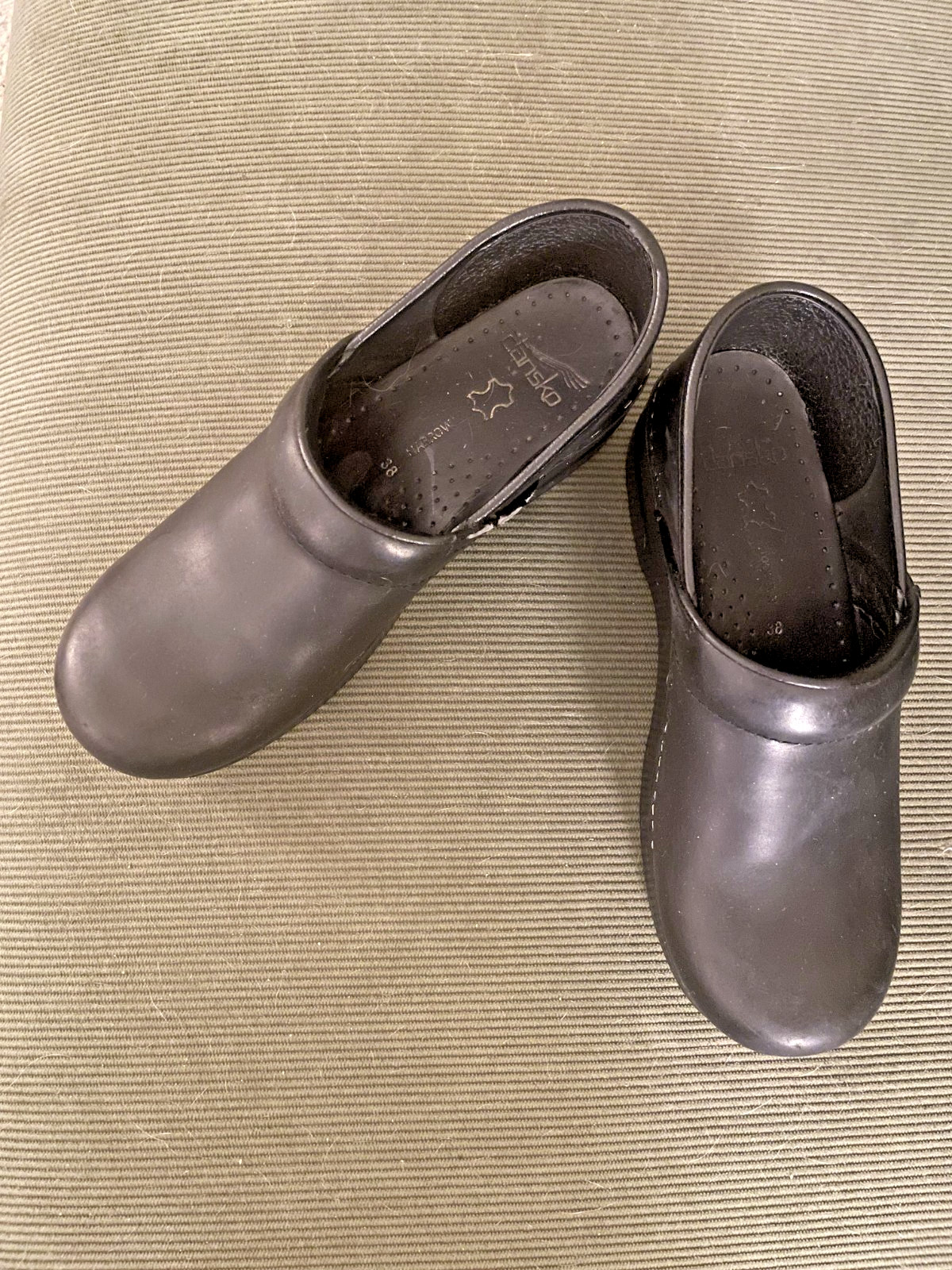 Dansko Professional Solid Black Clogs Chef Health… - image 5