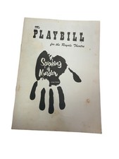 1957 Speaking of Murder Playbill Royale Theatre Brenda De Banzie