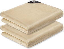 2 Pack Welding Blanket 4X6 Ft - Heavy Duty Fiberglass Heat Resistant Fabric, 102