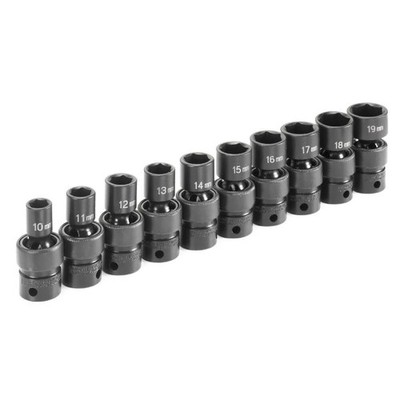 Grey Pneumatic 3/8In Drive Standard Length Universal Set
