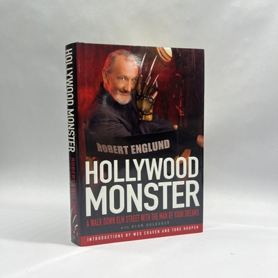 HOLLYWOOD MONSTER - SIGNED BY NIGHTMARE ON ELM STREET STAR ROBERT ENGLUND 1ST/DJ