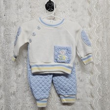 Baby's Vintage Doe Spun 2 Piece Set Size 3-6 Months Sweater