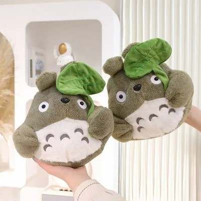 Totoro Plüschpuppe 22/30 cm weiches Stofftier süßes Kissen Geschenk Wohndeko Anime