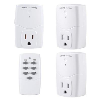Effortless Control: Wireless Remote Power Outlet Set with Safe Energy Management