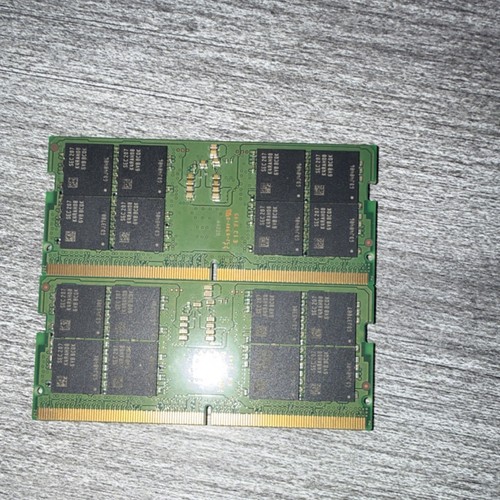 Samsung 64GB (2x32GB) DDR5-4800 SO-DIMM 262-Pin M425R4GA3BB0-COK0D - Picture 2 of 2