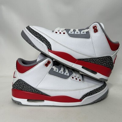 Nike Air Jordan 3 Retro OG “Fire Red” 2022 DN3707-160 Men's 12