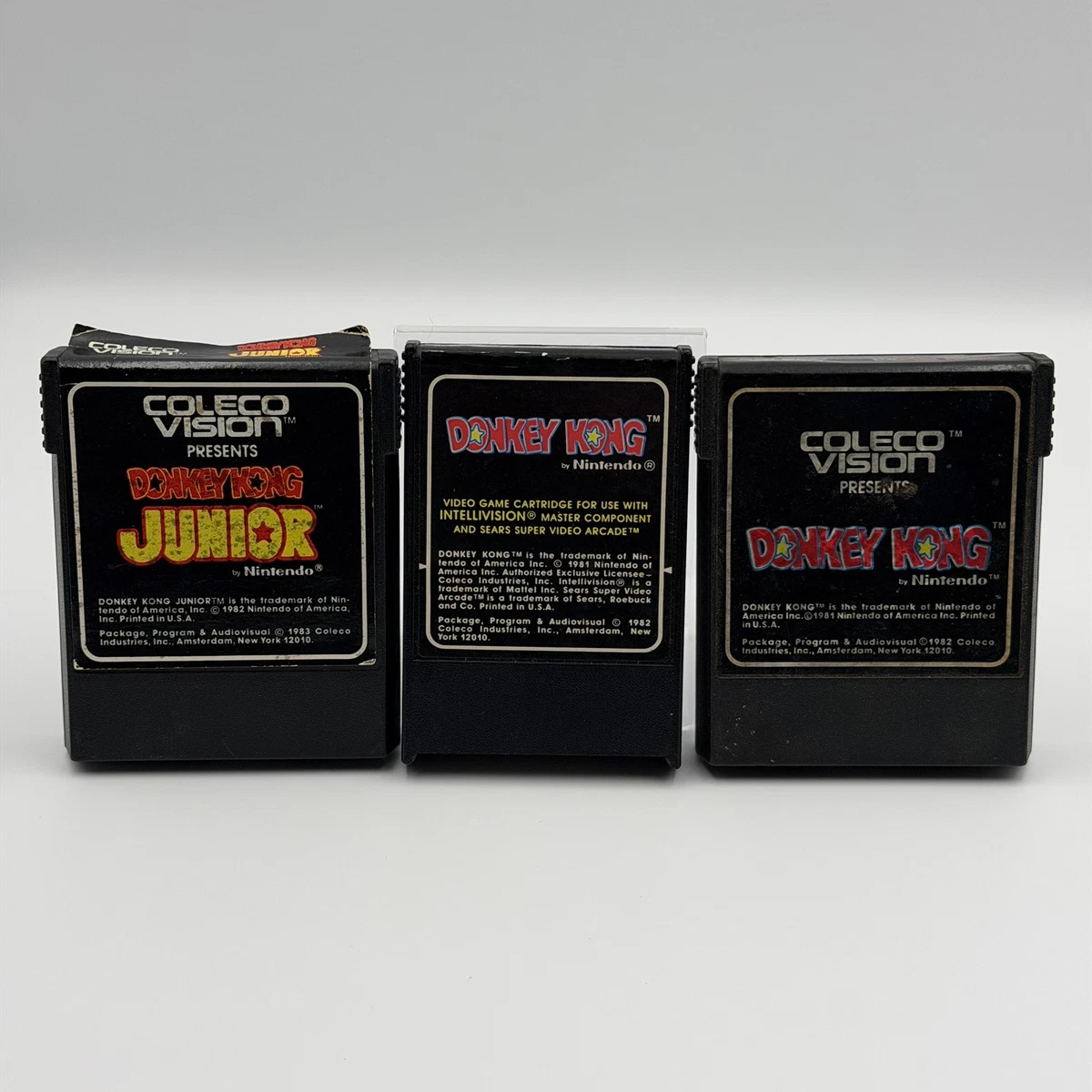 Jeu Donkey Kong - Cartouche ColecoVision - Édition Coleco 1983 - Bon état