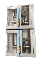 Defiant Olympic Stainless Steel Bed/Bath Door Lever 2PK