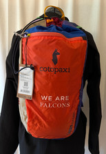 COTOPAXI DEL DIA LUZON 18L CINCH BACKPACK. High visibility. Falcons logo. NWT!!