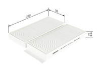 Bosch Innenraumfilter 1 987 435 077 Partikelfilter FüR Ssangyong QJ Kyron Actyon