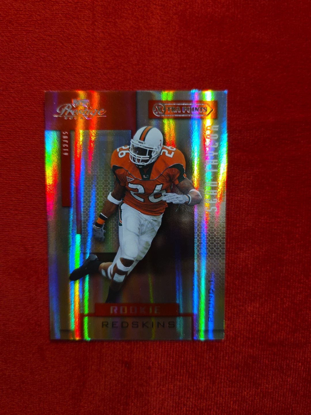 Sean Taylor Playoff Prestige #154 X-Tra Points Red