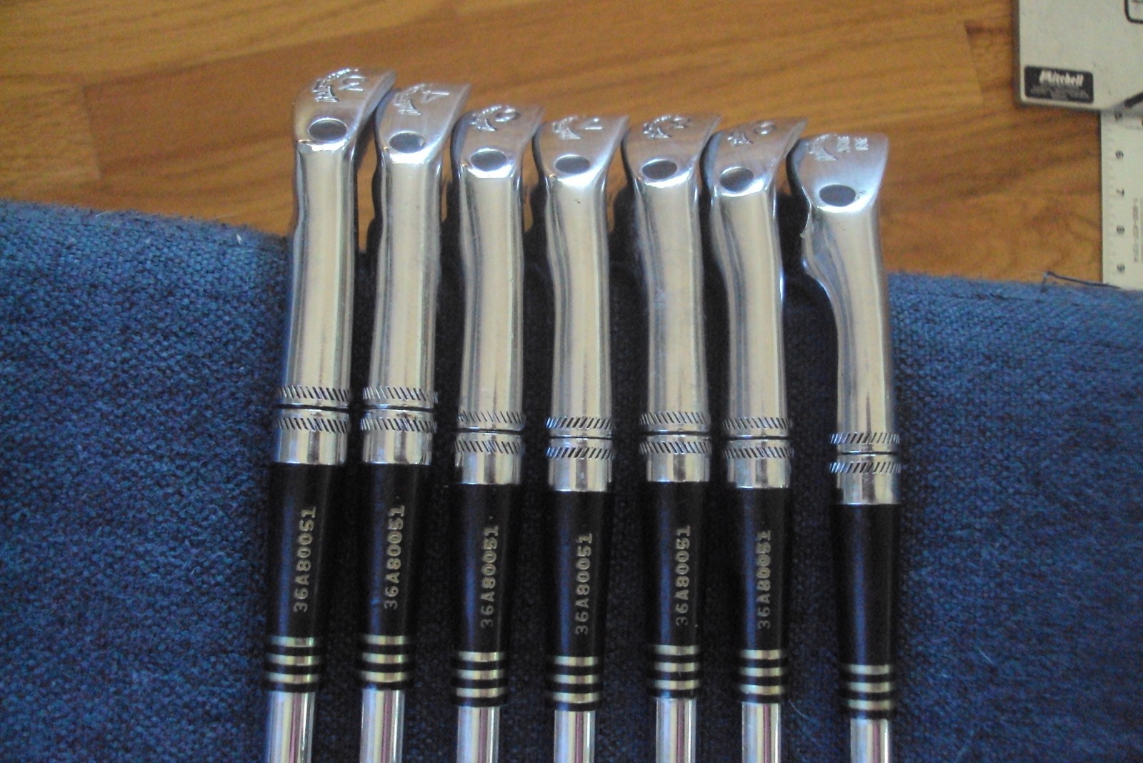 Walter Hagen Haig Ultra WH385 irons 3-PW (no 5) Pro Flex regular std length