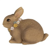 Clayre & Eef 6PR5011 Deko-Kaninchen Braun 13X8X10 Cm