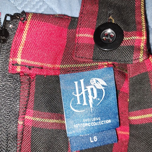Harry Potter Costume Gryffindor Suspender Skirt,cardigan Socks,tie Size L - Picture 6 of 13