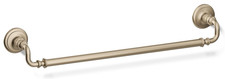 Kohler K-72568-BV Artifacts 24'' Towel Bar, Vibrant Brushed Bronze