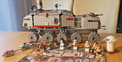 LEGO 7261 LEGO Star Wars Clone Turbo Tank - Light-Up Mace Windu + BA TOP