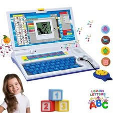 Laptop Computer Toy Educational Computer for Kids Above 3 Years