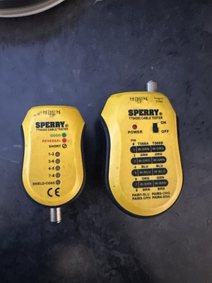 Sperry Instruments TT64202 Cable Test Plus Coax & UTP/STP Cable Tester