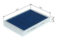 Innenraumfilter Pollenfilter FÜR MERCEDES-BENZ - Bosch 0 986 628 669