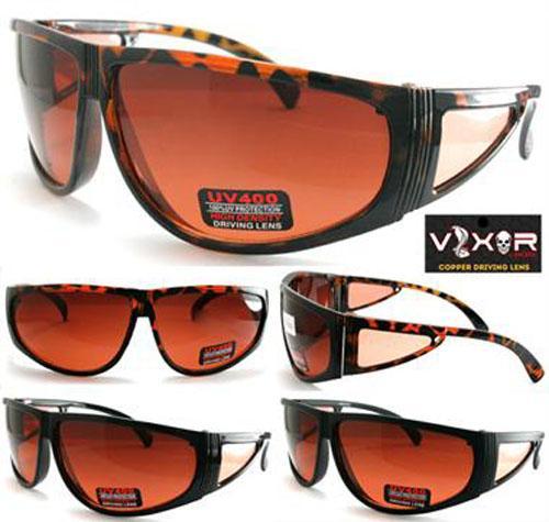 2 LARGE DRIVING GLASSES COBRA BLUE BLOCKERS #251 new sunglasses uv protection - Picture 1 of 1