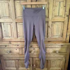 Fabletics Small Cashel High Waist PureLux Cinch Ruched Leggings Mauve Sable