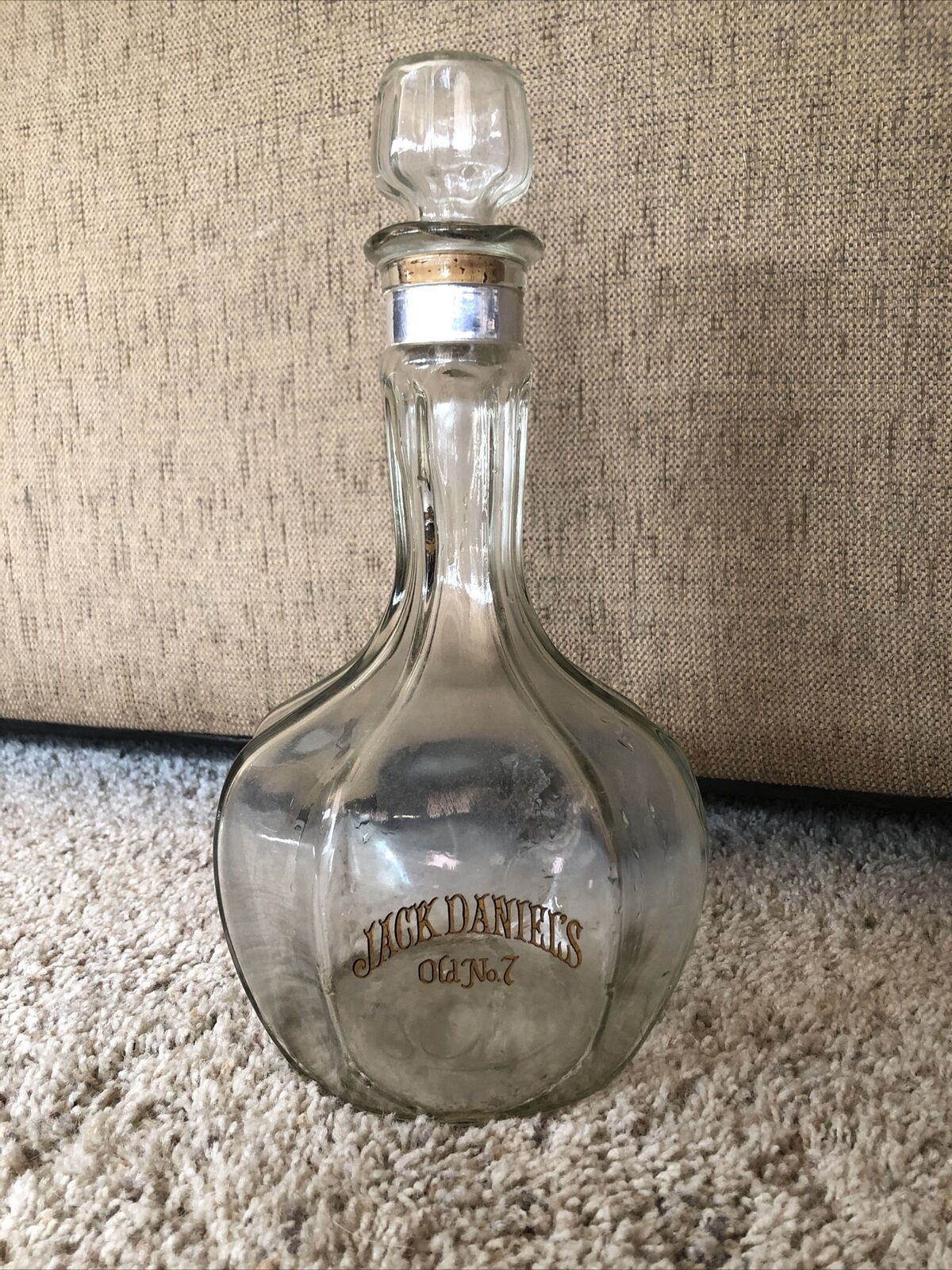 Jack Daniels Old no 7, Vintage Commemorative Decanter
