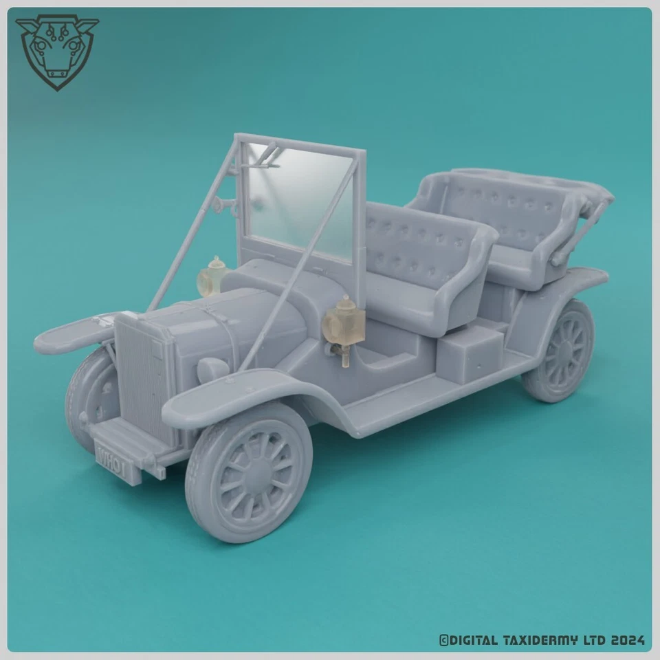 Dr-Who - Bessie, The Whomobile Third Doctors Car model kit 1/12,1/21, 28mm scale - Image 3 of 4