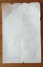 Verleihungsurkunde f&uuml;r das Gro&szlig;kreuz des Konstantinordens 1855 an einen Badener