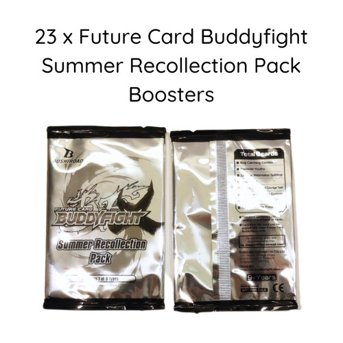 23 x Future Card Buddyfight Summer Recollection Boosters