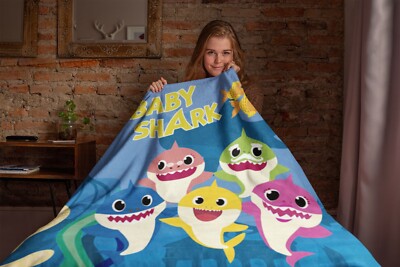 Baby Shark Kids Weighted Blanket Walmart Sivio Fleece Heavy