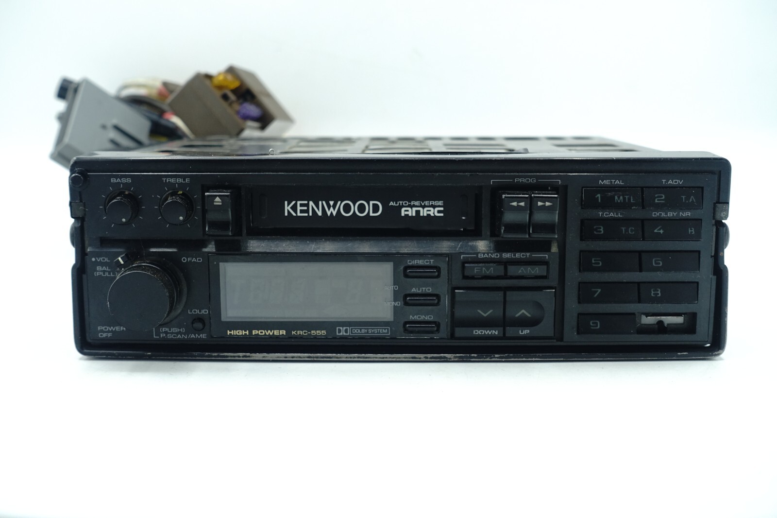Old School Kenwood KRC555 Pull Out Car Stereo Dolby Metal tape eBay