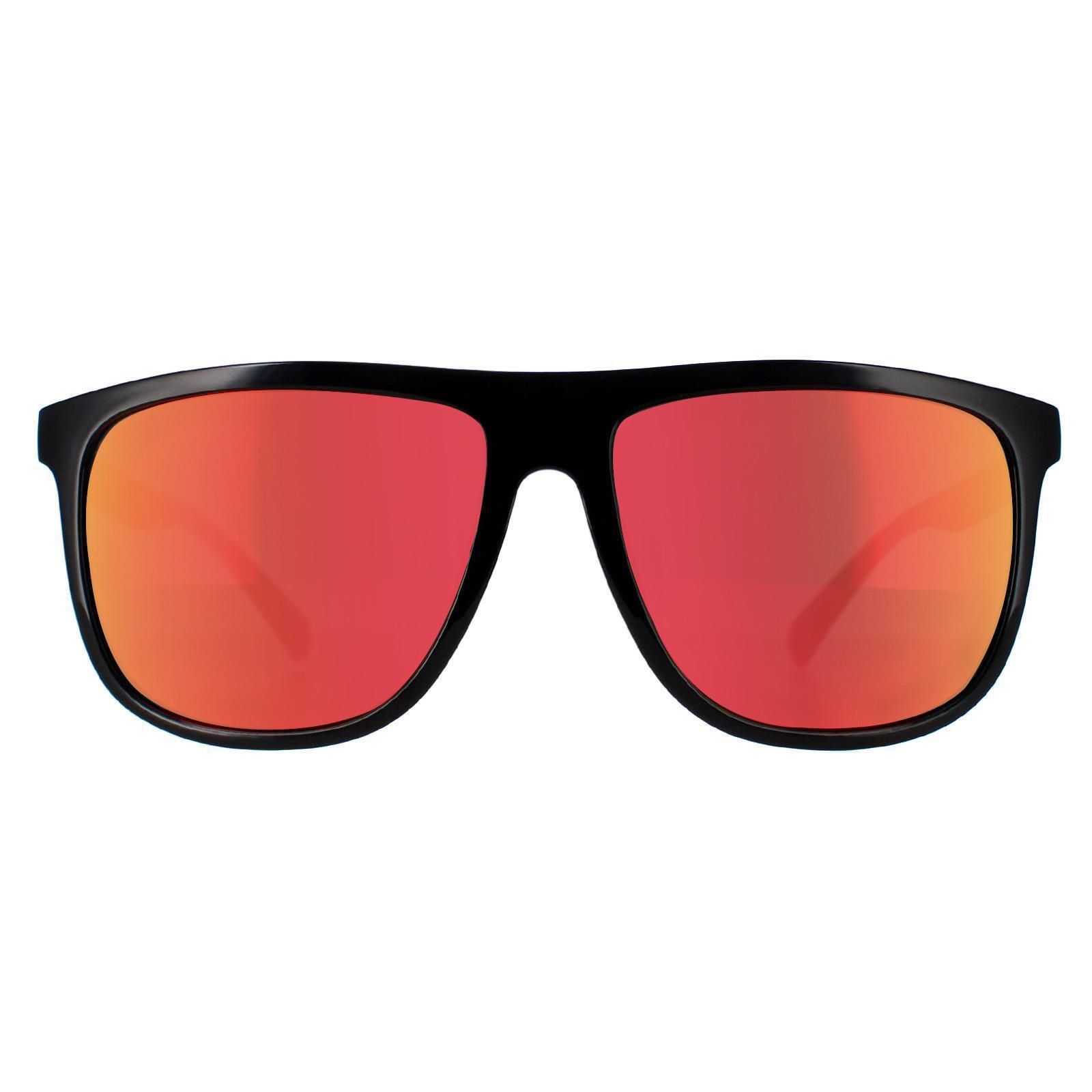 Guess Sunglasses GF0270 01D Shiny Black Smoke Polarized