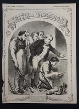 The British Workman 1860: The Key and The Crow-Bar - August 1860