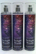 THREE Bath  Body Works Twilight Woods Fragrance Mist Perfume Body Spray Set